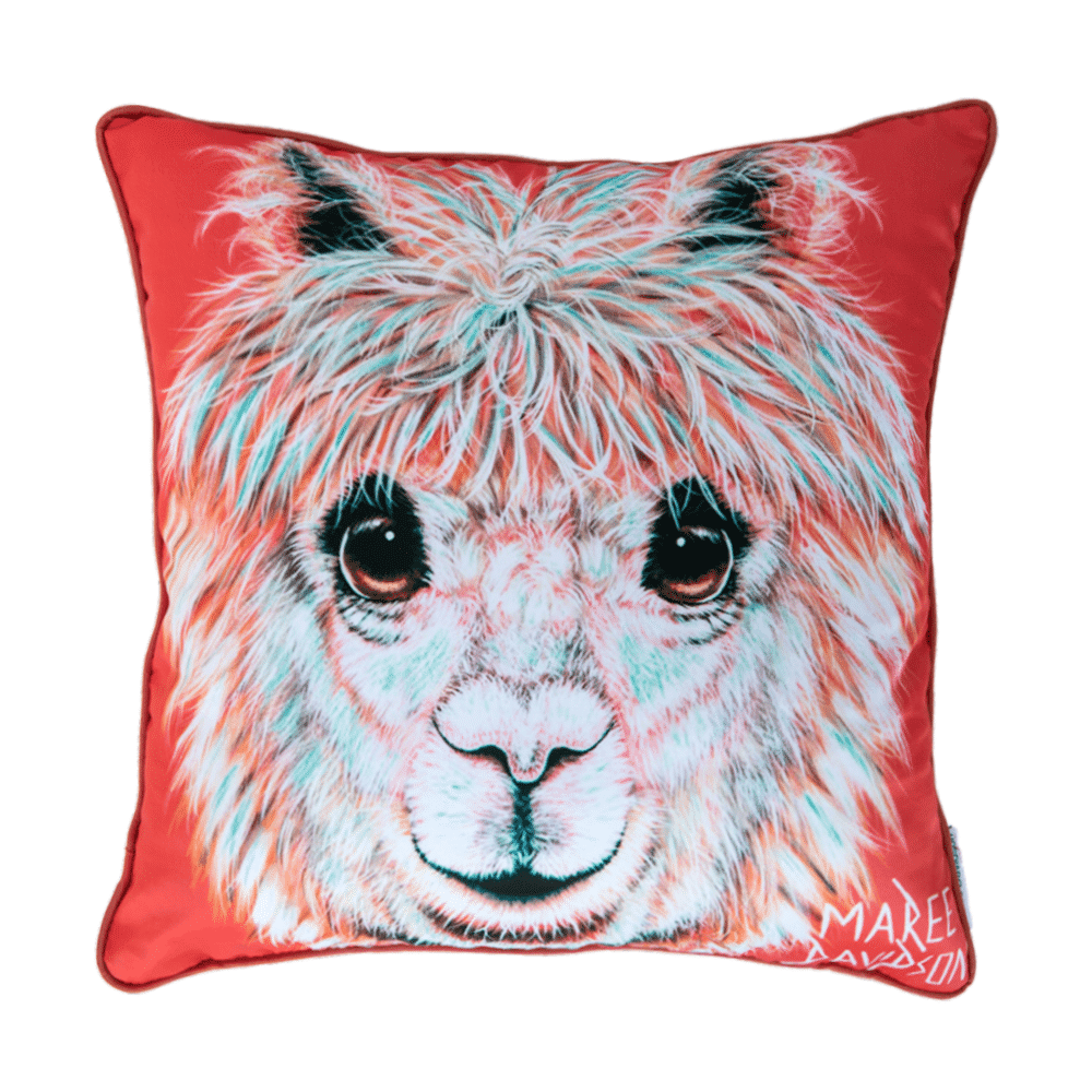 Personality Plus the Alpaca - Cushion Cover - Image 1