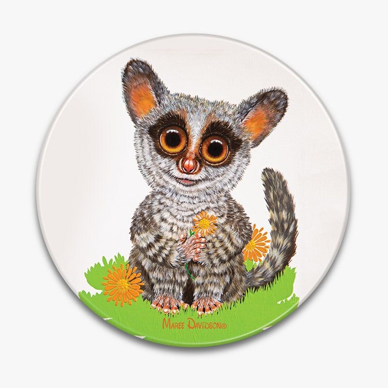 Bush Baby The Possum - Ceramic Trivet - Image 1