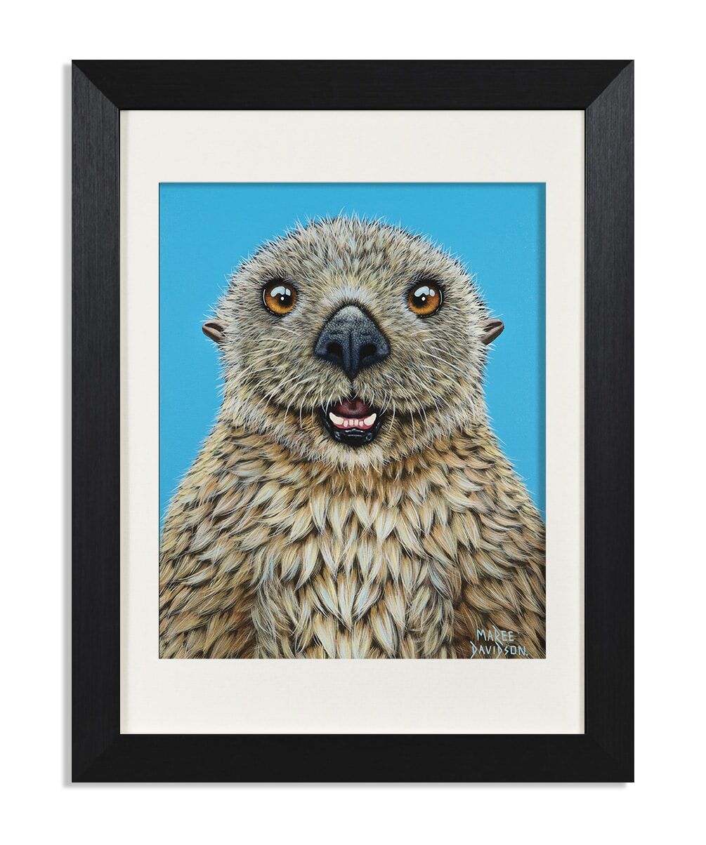 Barry-the-Sea-Otter-Maree-Davidson-Art.jpg Barry the Sea Otter - Print - Image 1