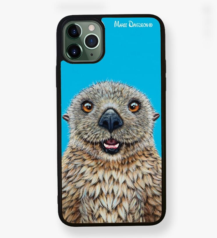 Barry The Sea Otter - iPhone Case Cover - Image 1