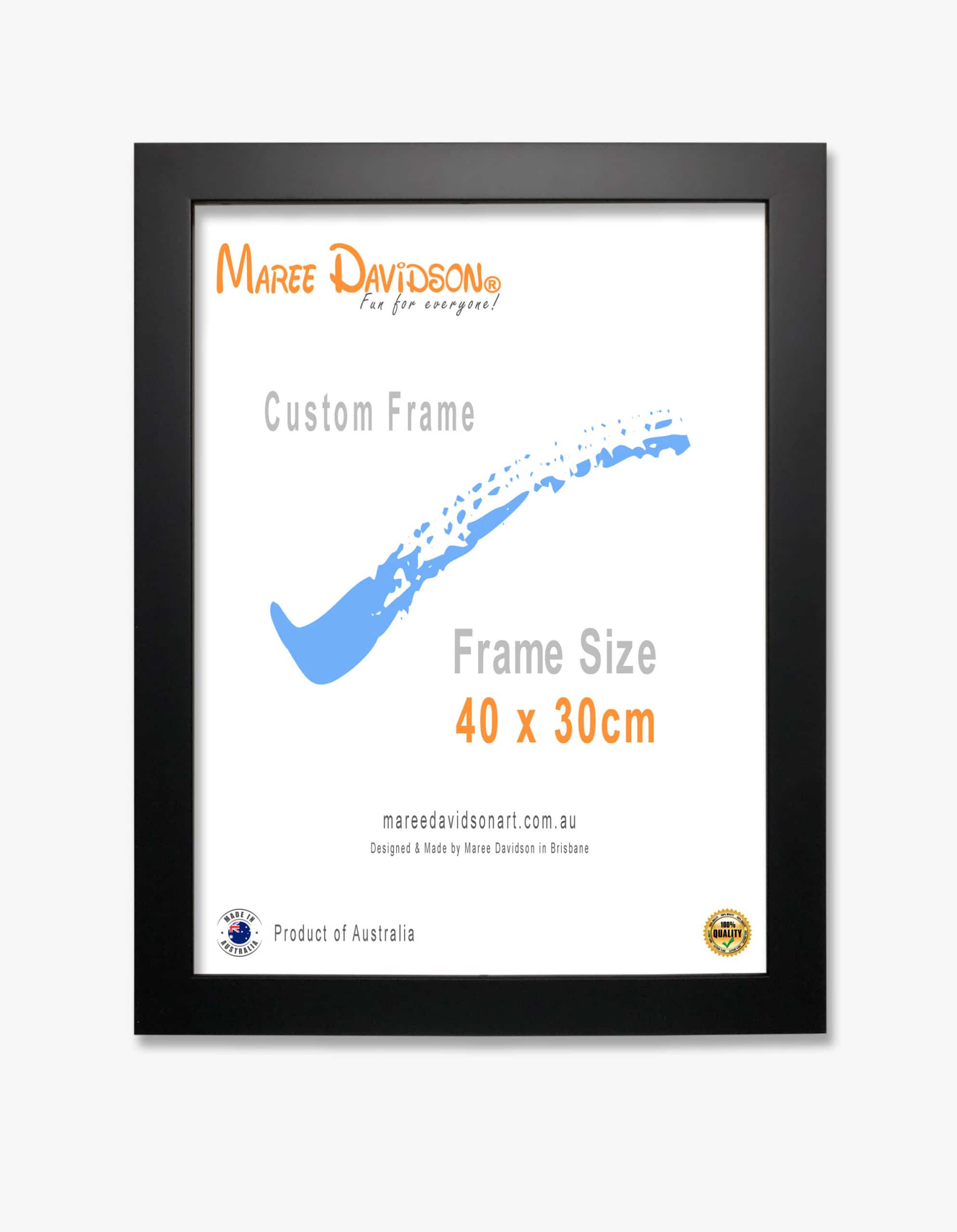 Custom Natural, Black and White Frames - Image 1
