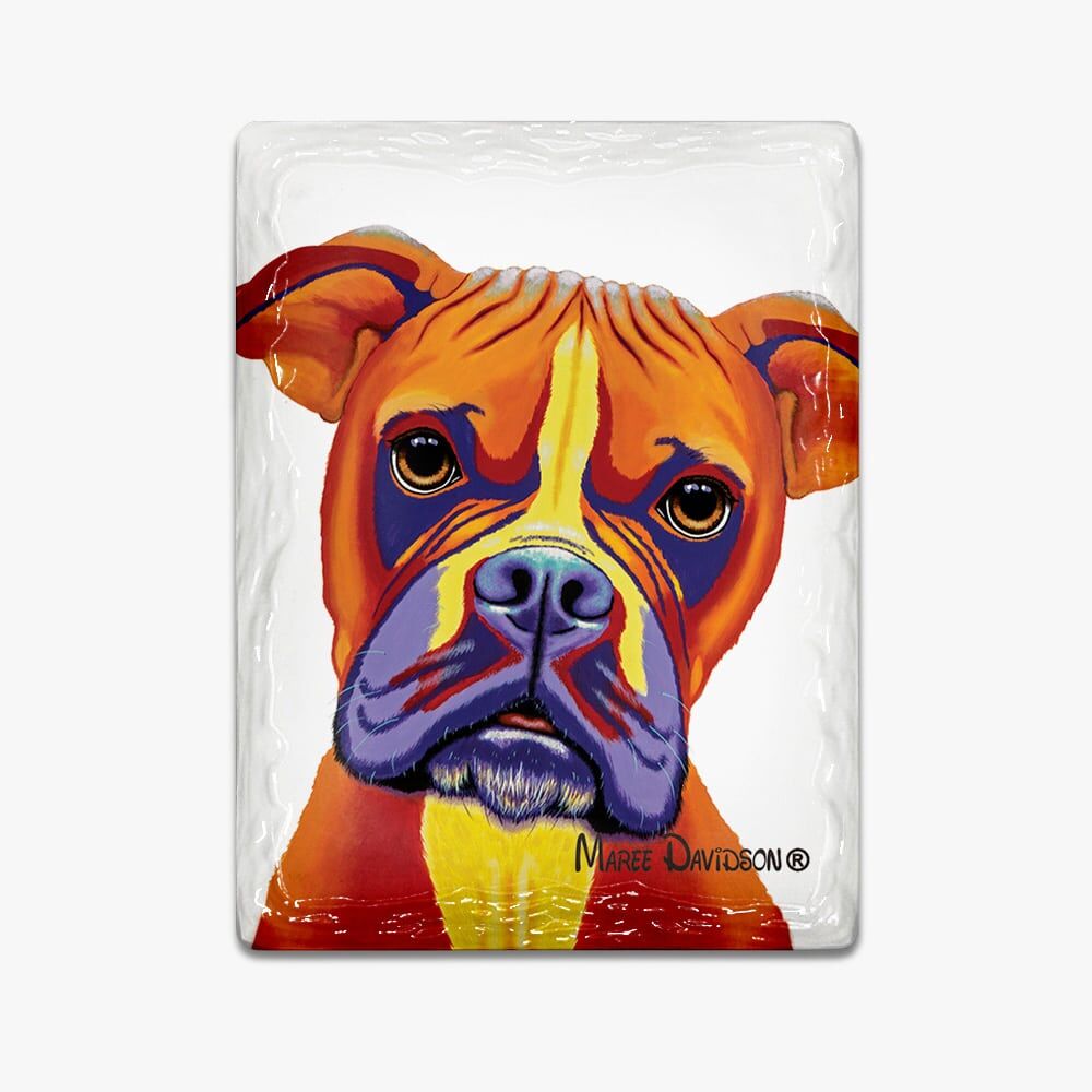 Boxer Dog - Ceramic Magnets - Image 1