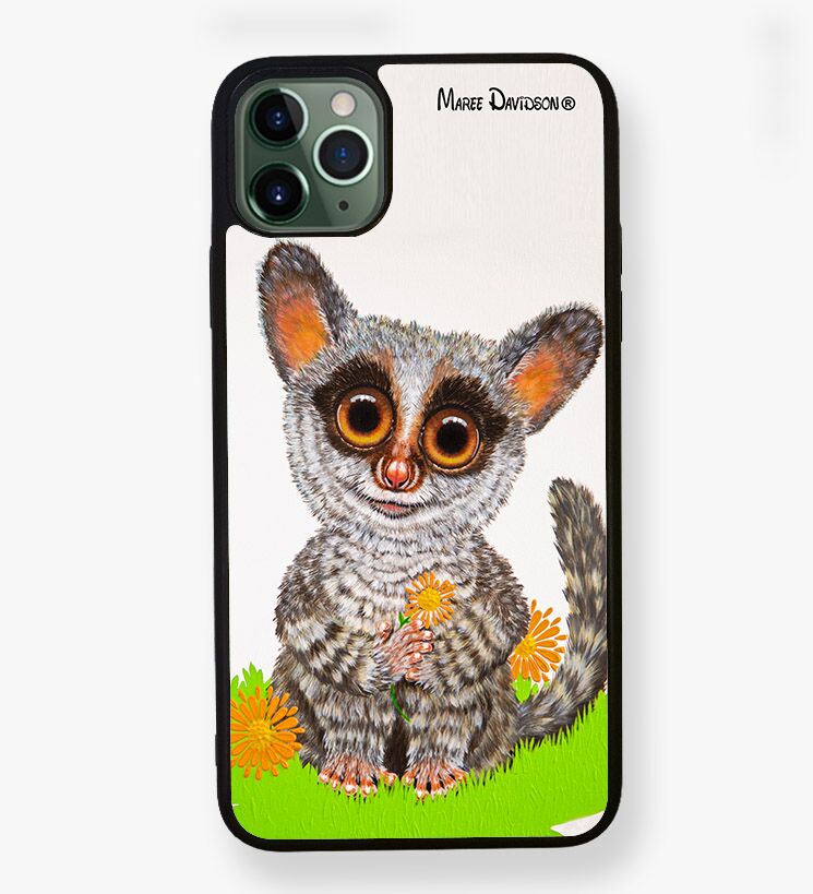 Bush Baby the Possum - iPhone Case - Image 1
