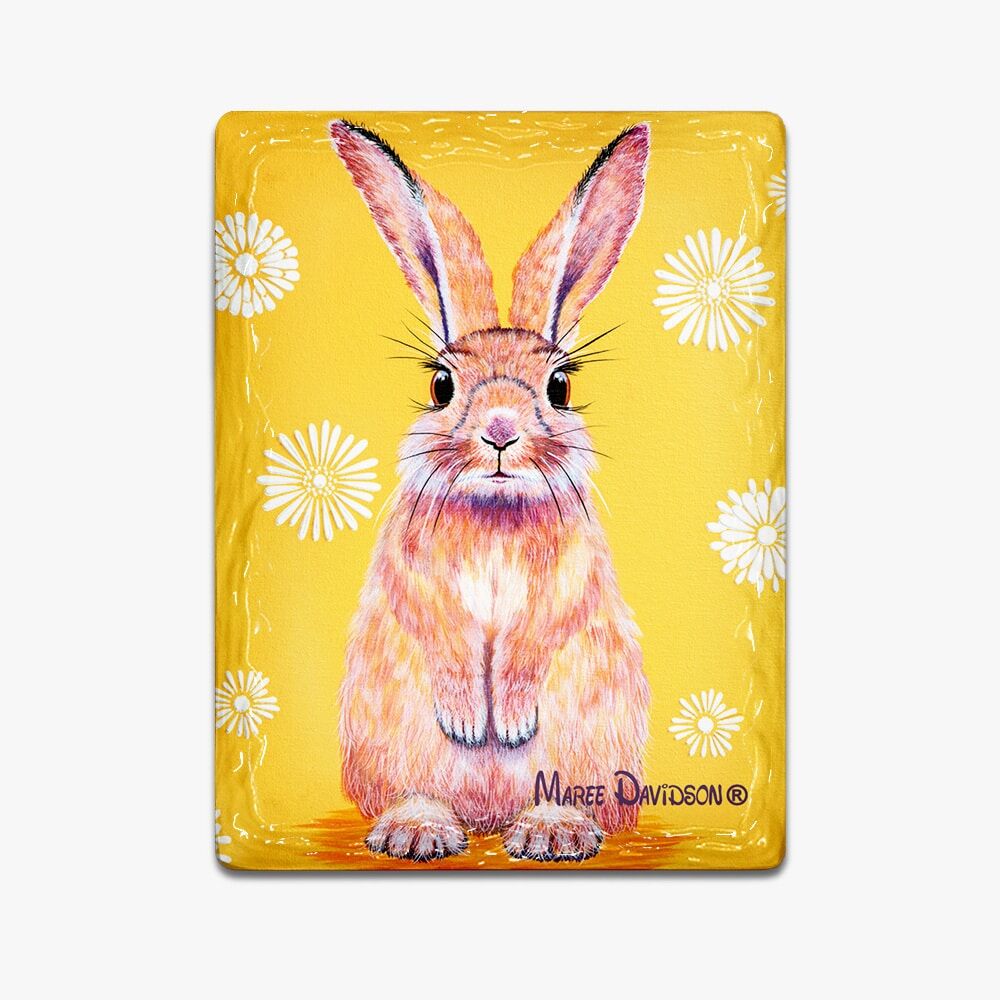 Catch Me If You Can the Rabbit - Ceramic Magnets - Image 1