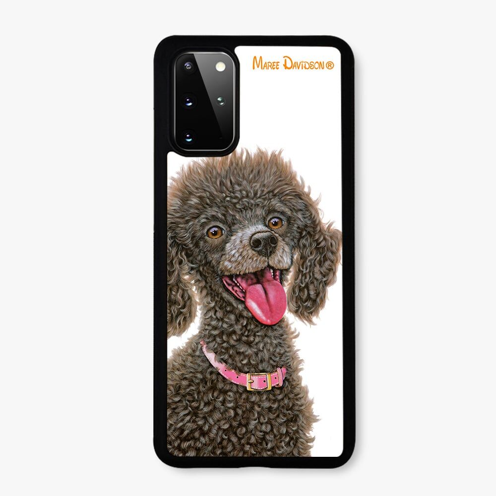 Chocolate-Poodle-6.jpg Chocolate Poodle Dog - Samsung Case Cover - Image 1