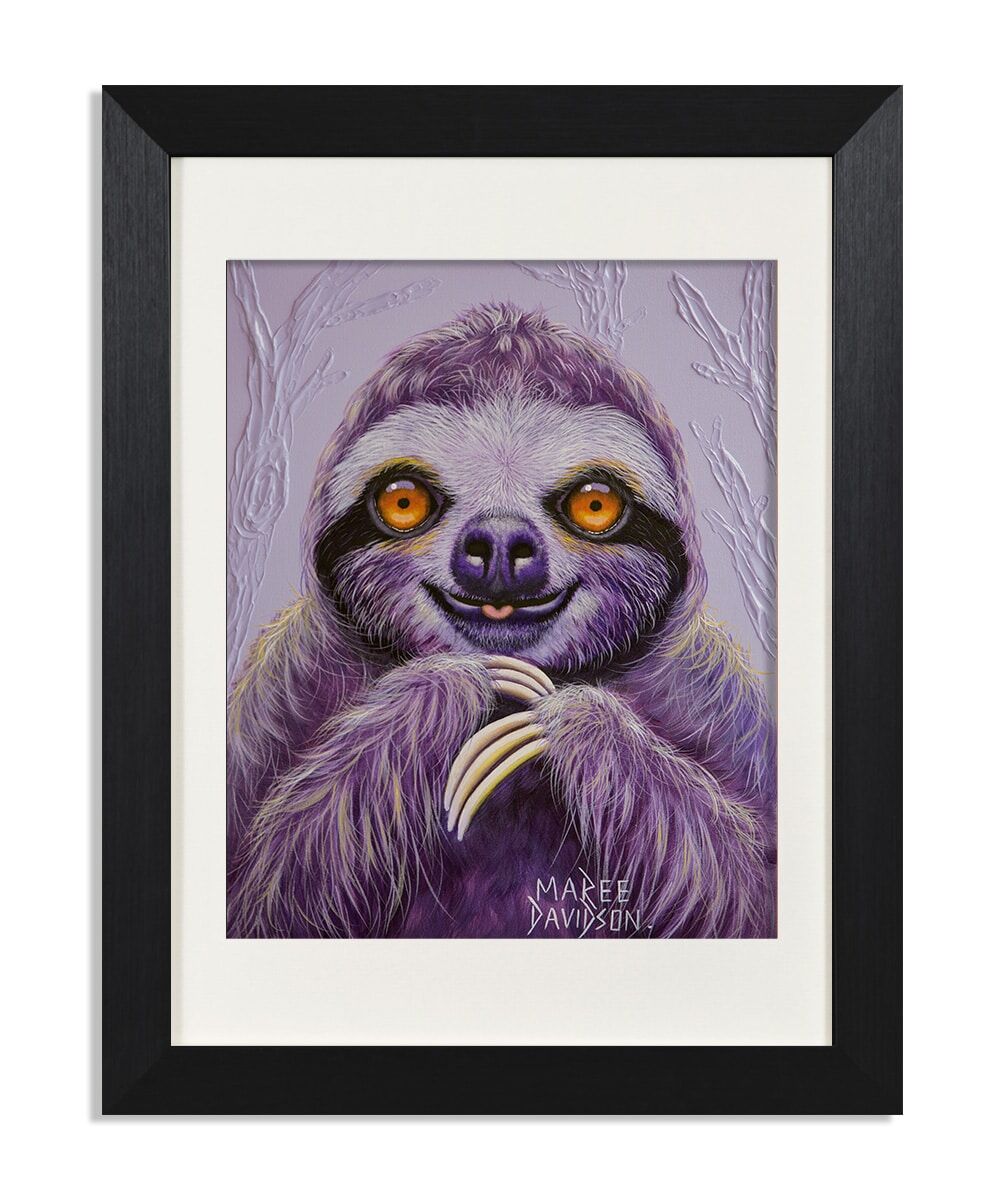 Claude the Sloth - Print - Image 1