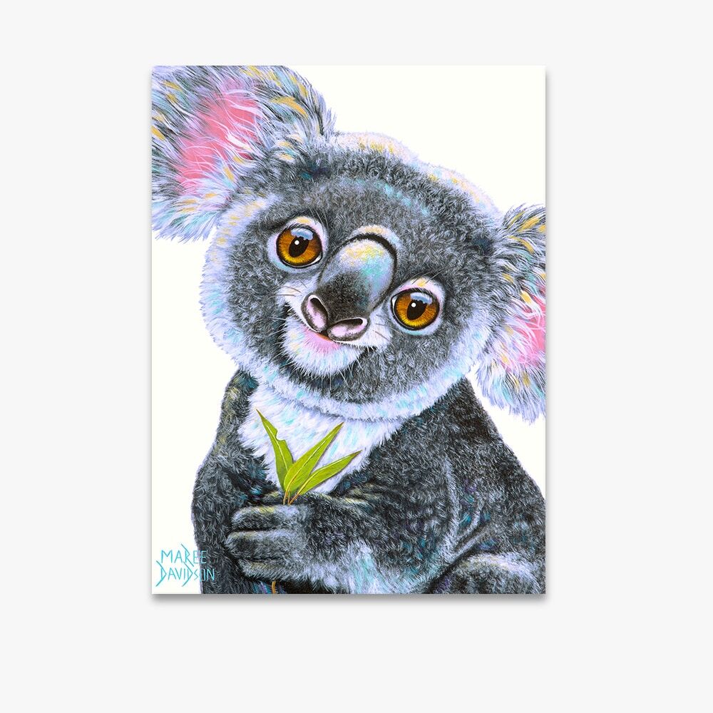 Drop Bear the Koala - Canvas Print - Image 1