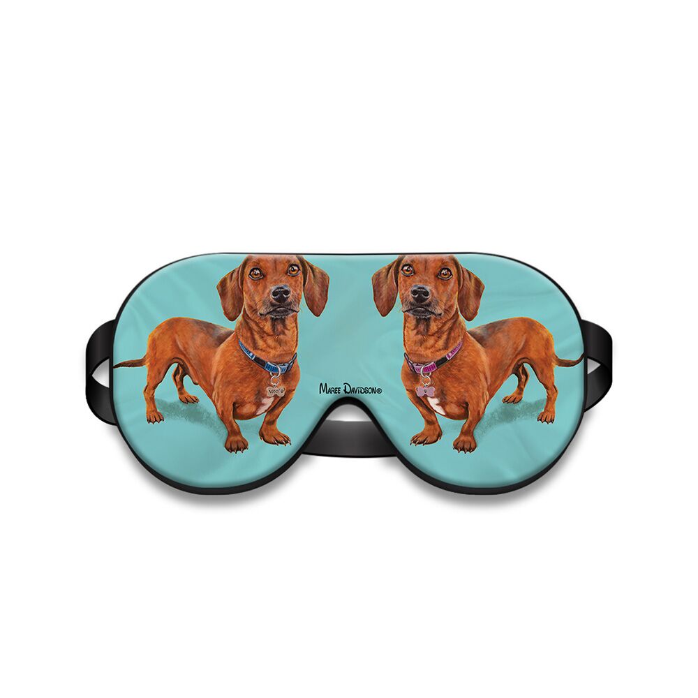 Bentley the Dachshund Dog - Eye Mask - Image 1