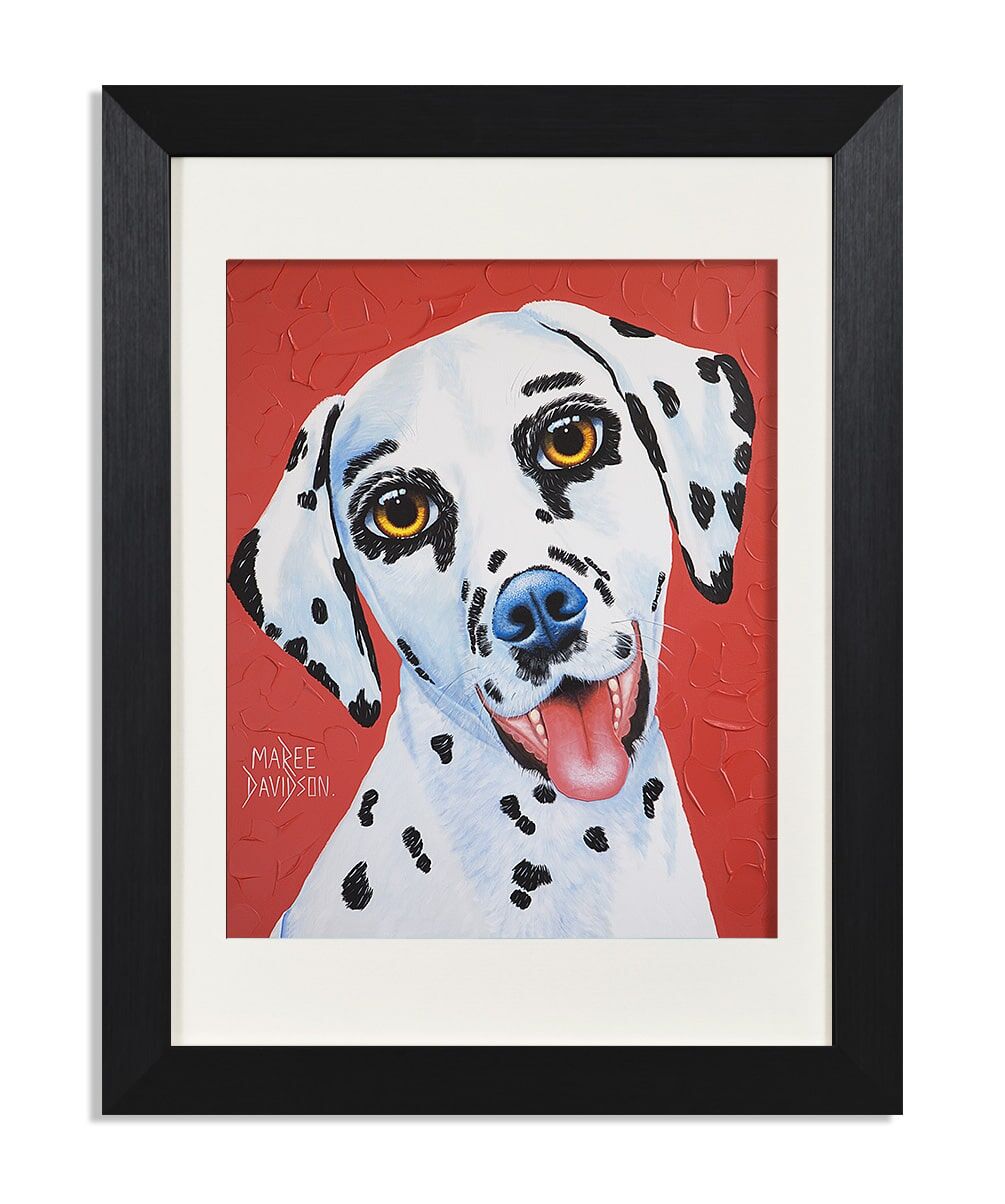 Lucky the Dalmatian Dog - Print - Image 1