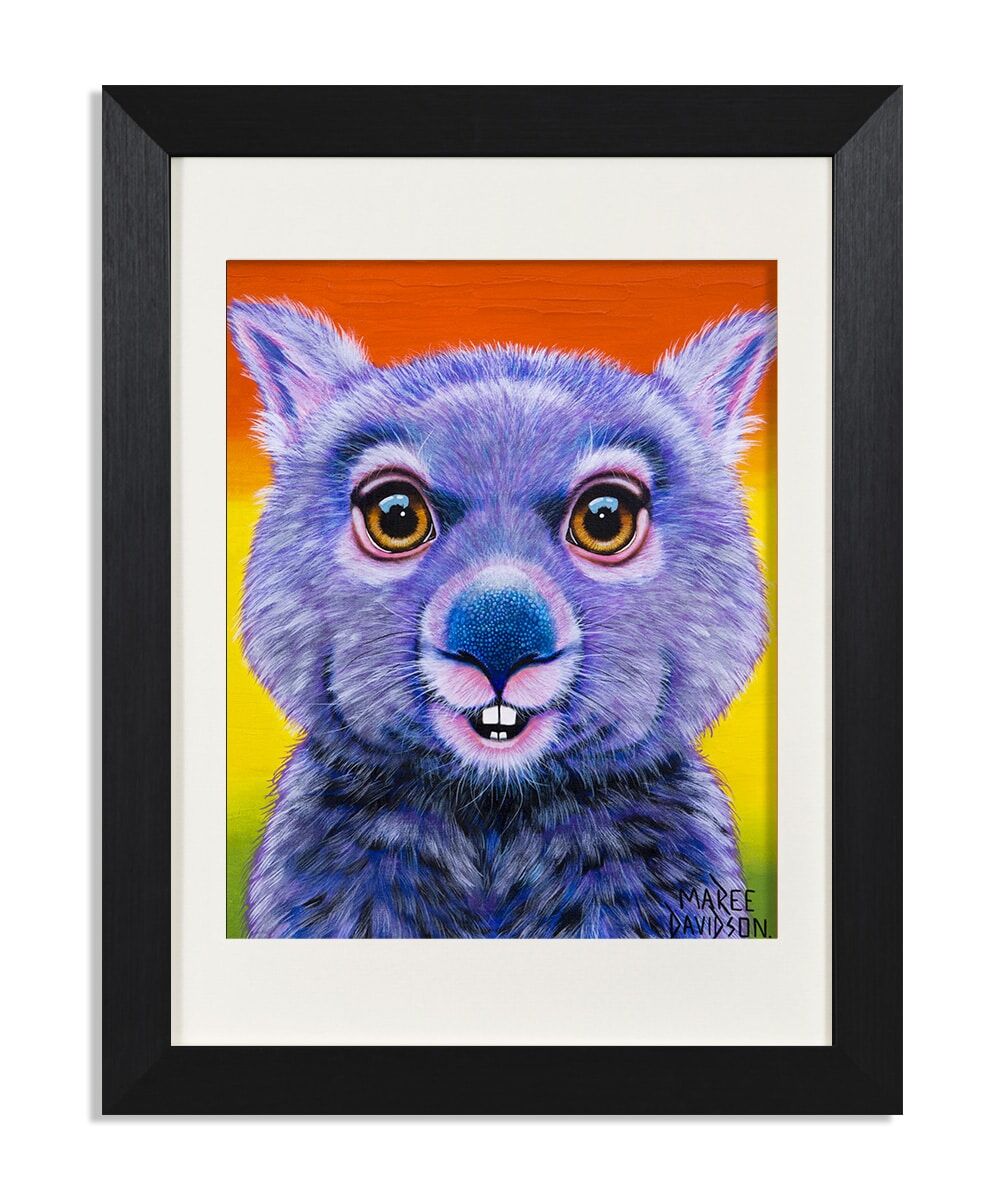 Digger the Wombat - Print - Image 1
