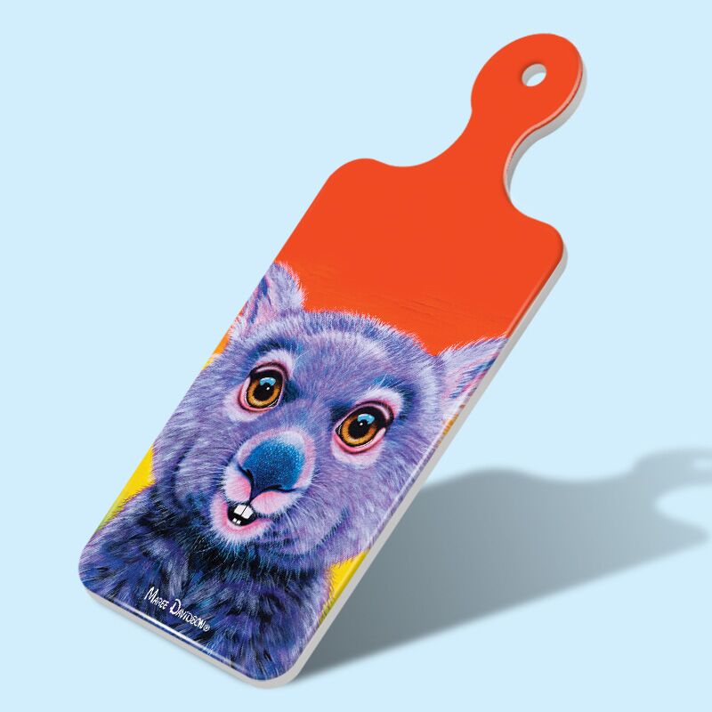 Digger-the-wombat-11-1.jpg Digger The Wombat - Rectangle Ceramic Cheese Platter - Image 1