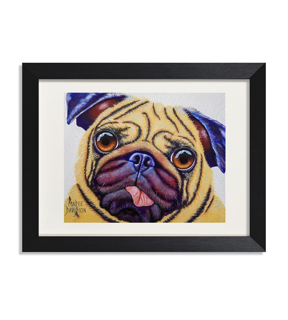 Doug the Pug Dog - Print - Image 1