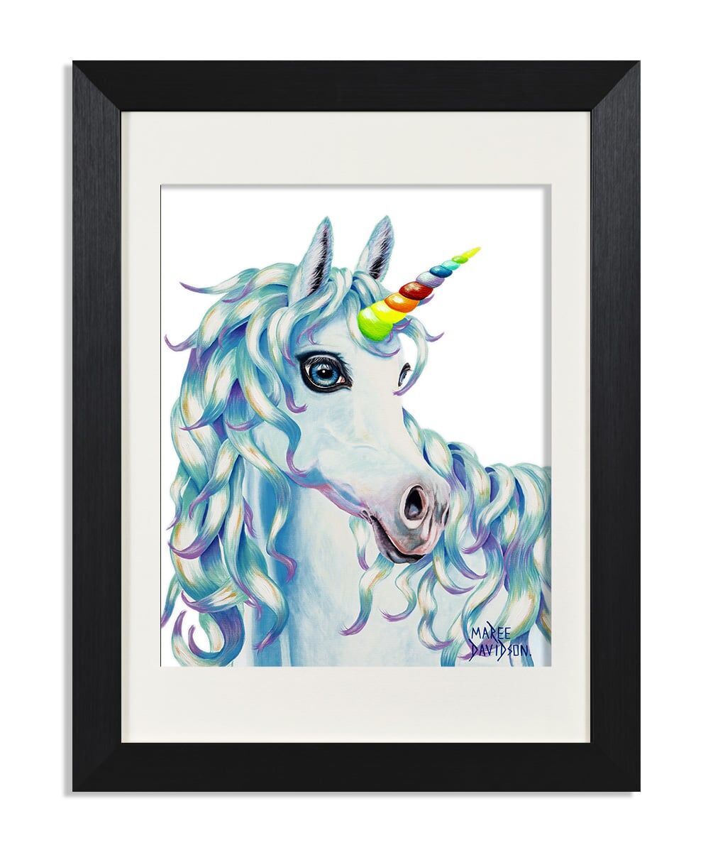 Dream and Believe the Unicorn - Print - Image 1