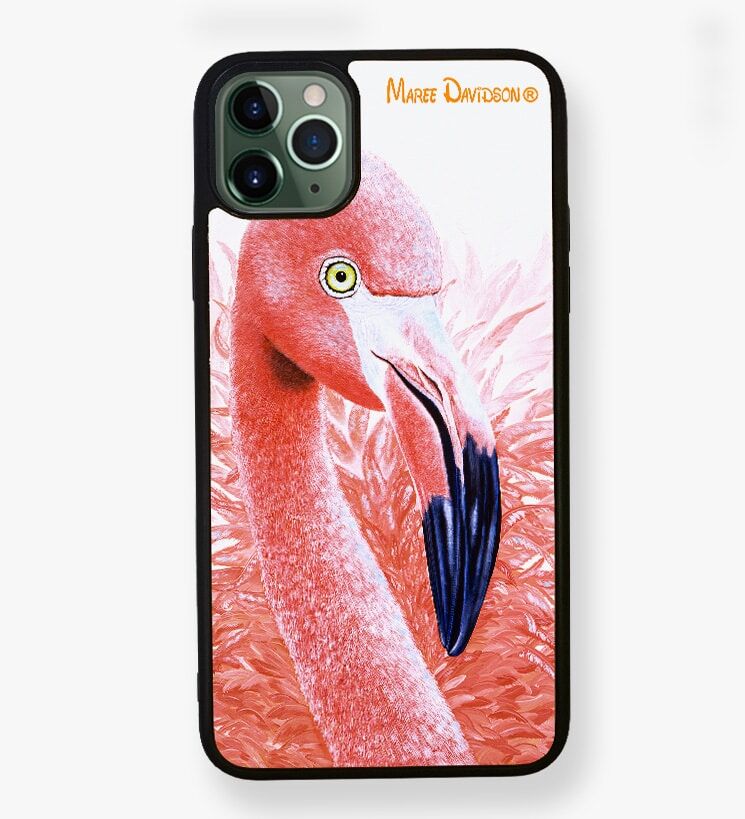 Fantasia The Flamingo Bird - iPhone Case Cover - Image 1