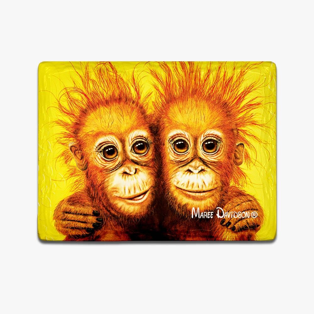 Forever-friends-1-1.jpg Forever Friends the Orangutans - Ceramic Magnets - Image 1