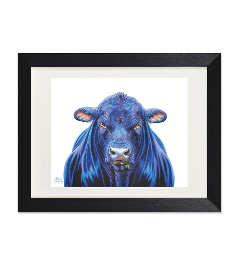 Ace the Angus Bull - Print - Image 1