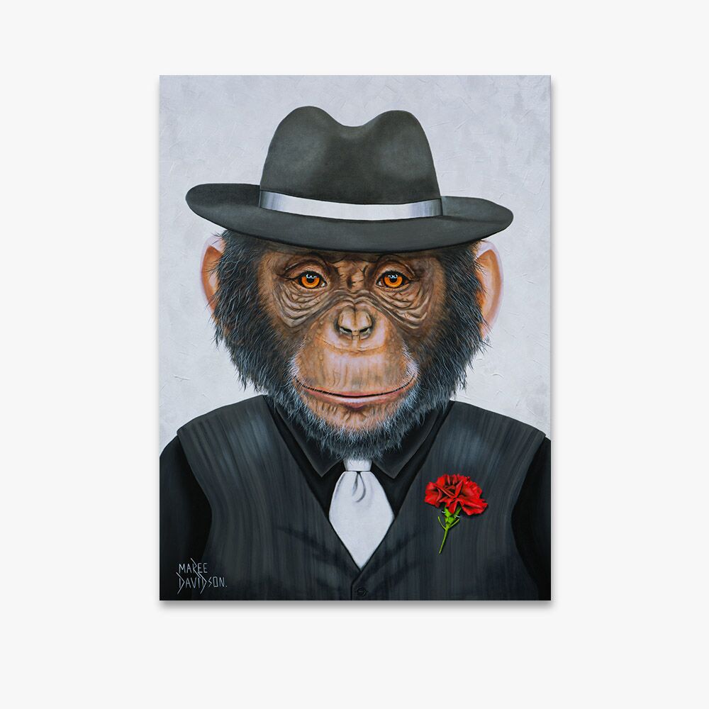 Gangster Chimp - Original Prints - Image 1