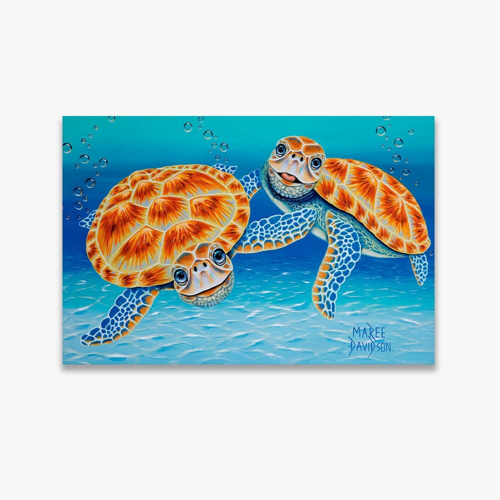 HAPPY-TOGETHER-5.jpg Happy Together the Turtles - Canvas Painting - Image 1