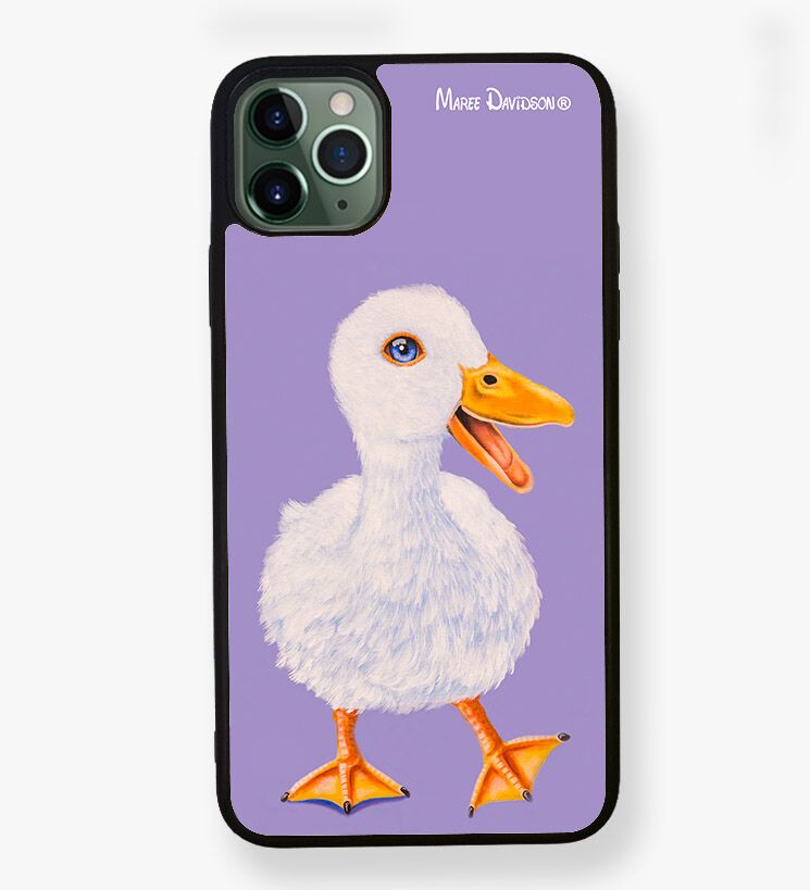 The Happy Duck - iPhone Case - Image 1