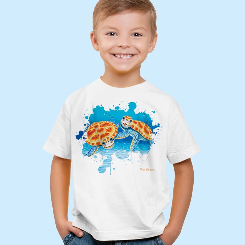 Happy Together the Turtles - Kids T-Shirts - Image 1