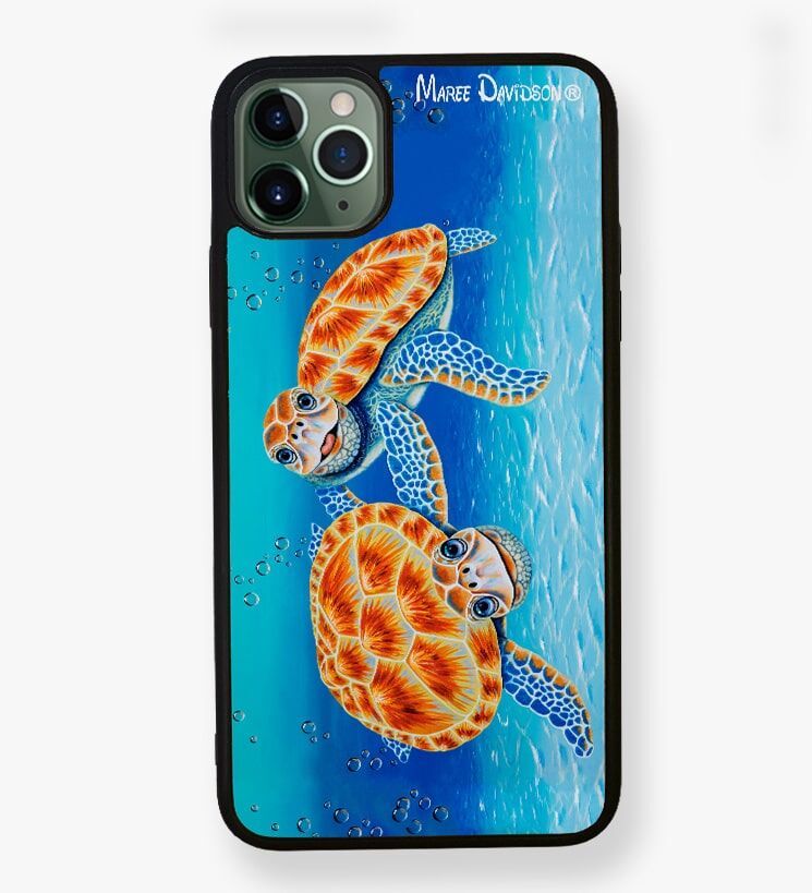 Happy Together the Turtles - iPhone Case Cover - Image 1