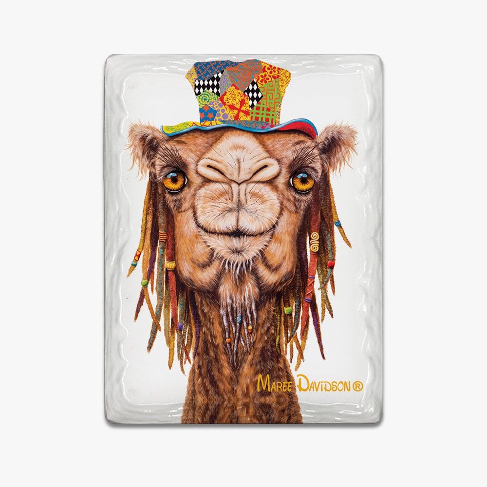Hippie Camel - Ceramic Magnets - Image 1