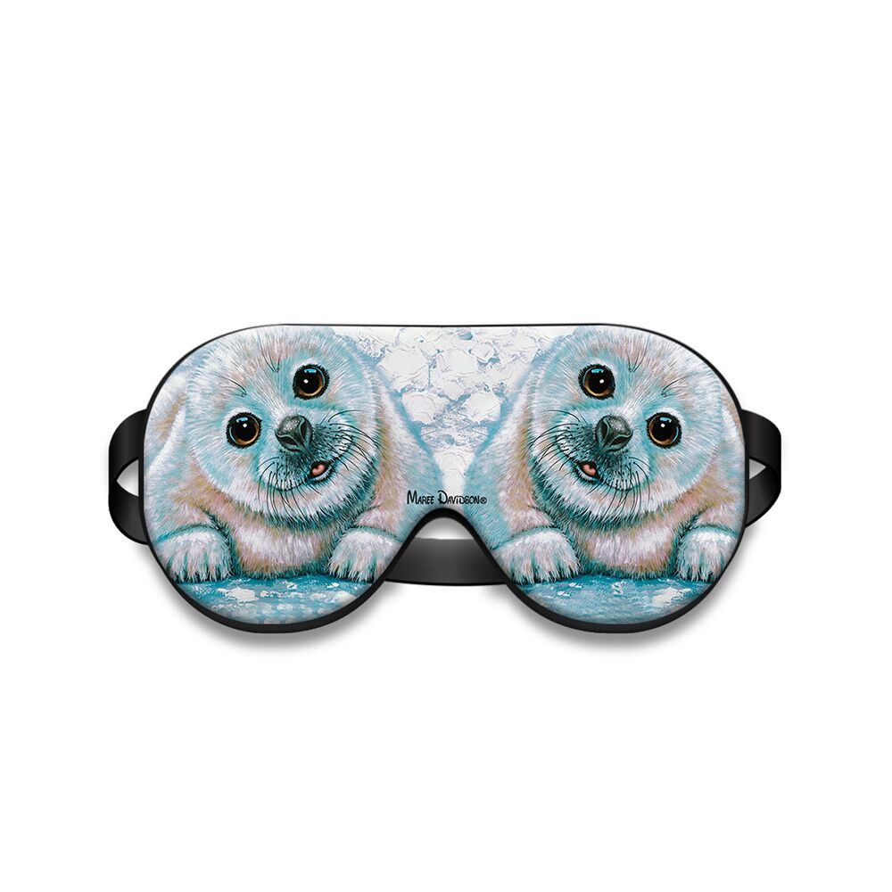 Just Chillin the Harp Seal - Eye Mask - Image 1