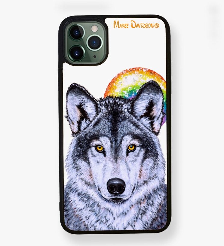 Leader of the Pack Wolf - iPhone Case Cover - Image 1