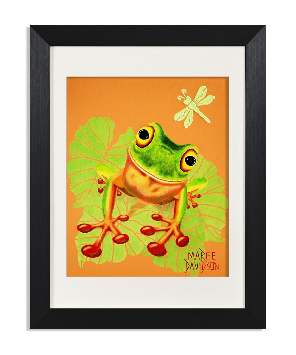 Leap Frog the Queensland Tree Frog - Print - Image 1