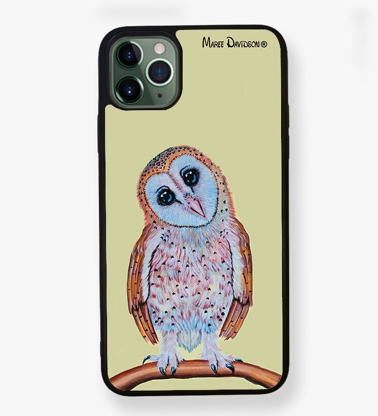 Lemmon-Barn-Owl-4-1.jpg Lemmon Barn Owl - iPhone Case - Image 1