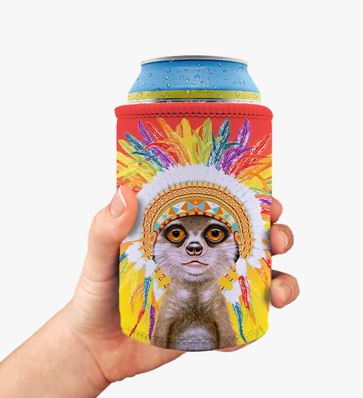 Little Chief Meerkat - Stubby Holder - Image 1