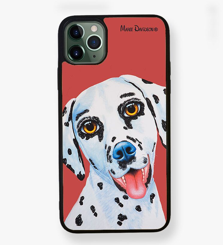Lucky the Dalmatian Dog - iPhone Case - Image 1