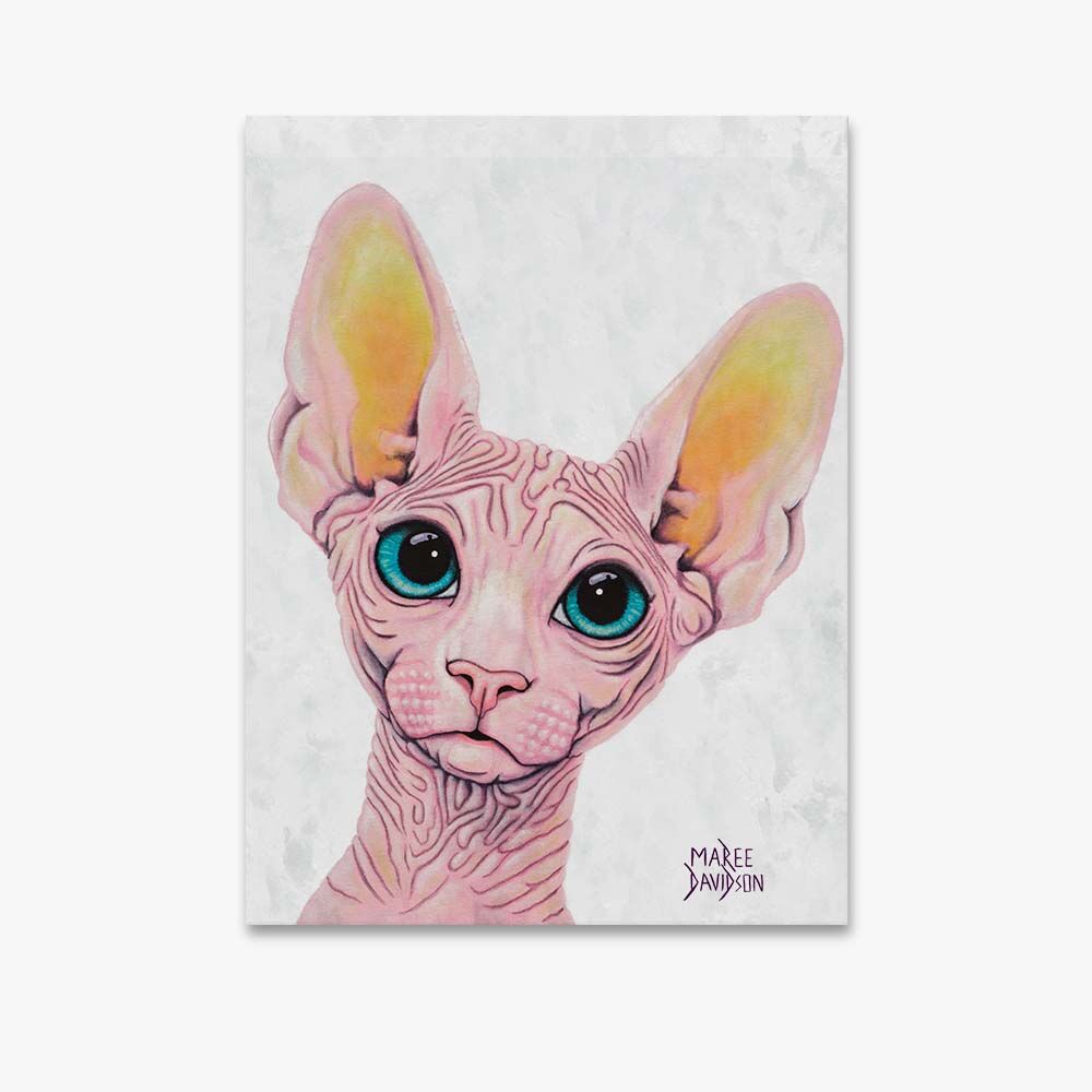 Madame Meow the Sphynx Cat - Original Prints - Image 1