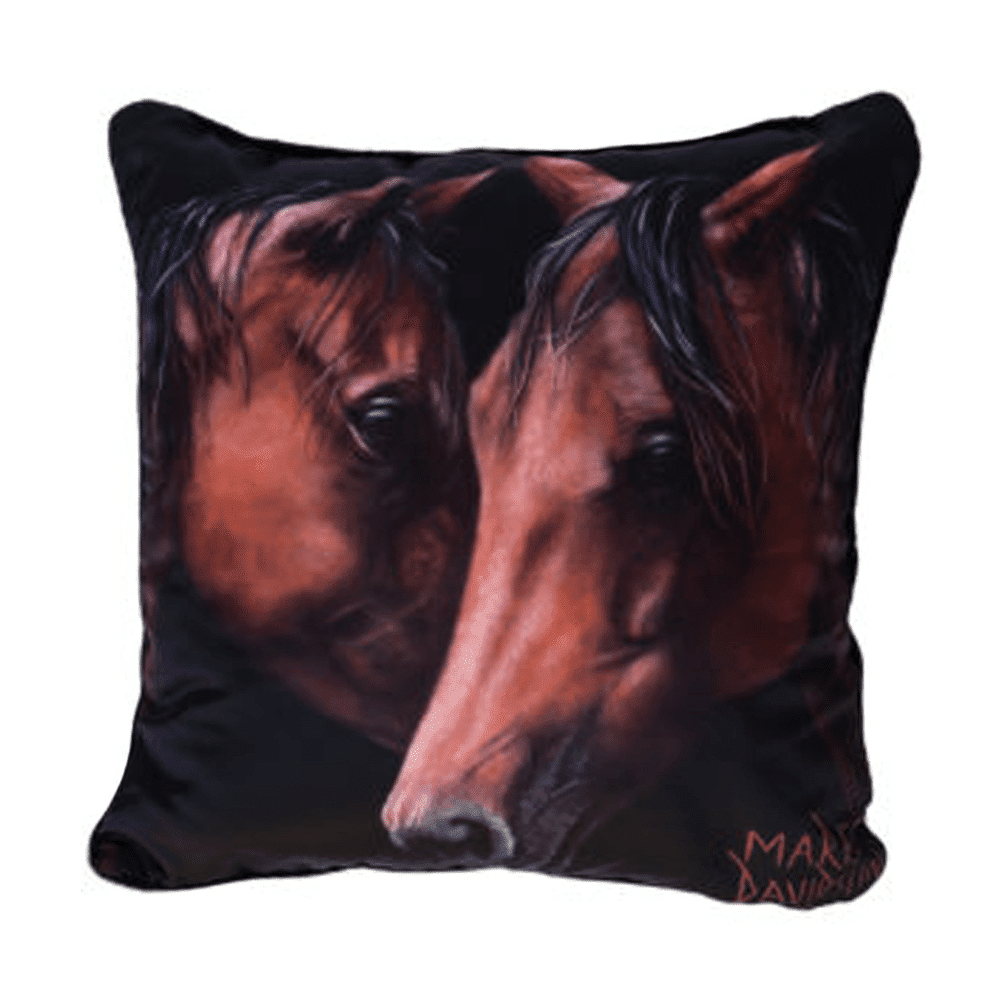 Moonlight Whispers the Horses - Cushion Cover - Image 1