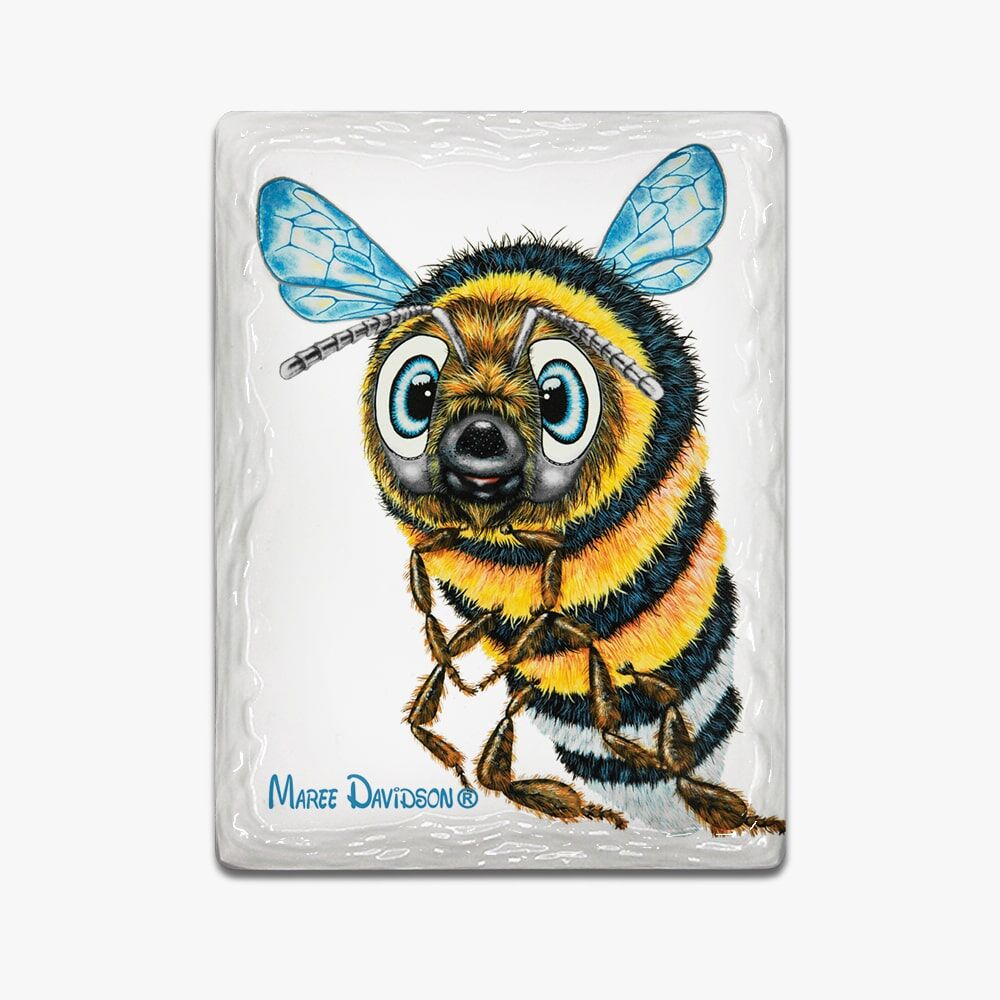 Bevan The Bumblebee - Ceramic Magnets - Image 1