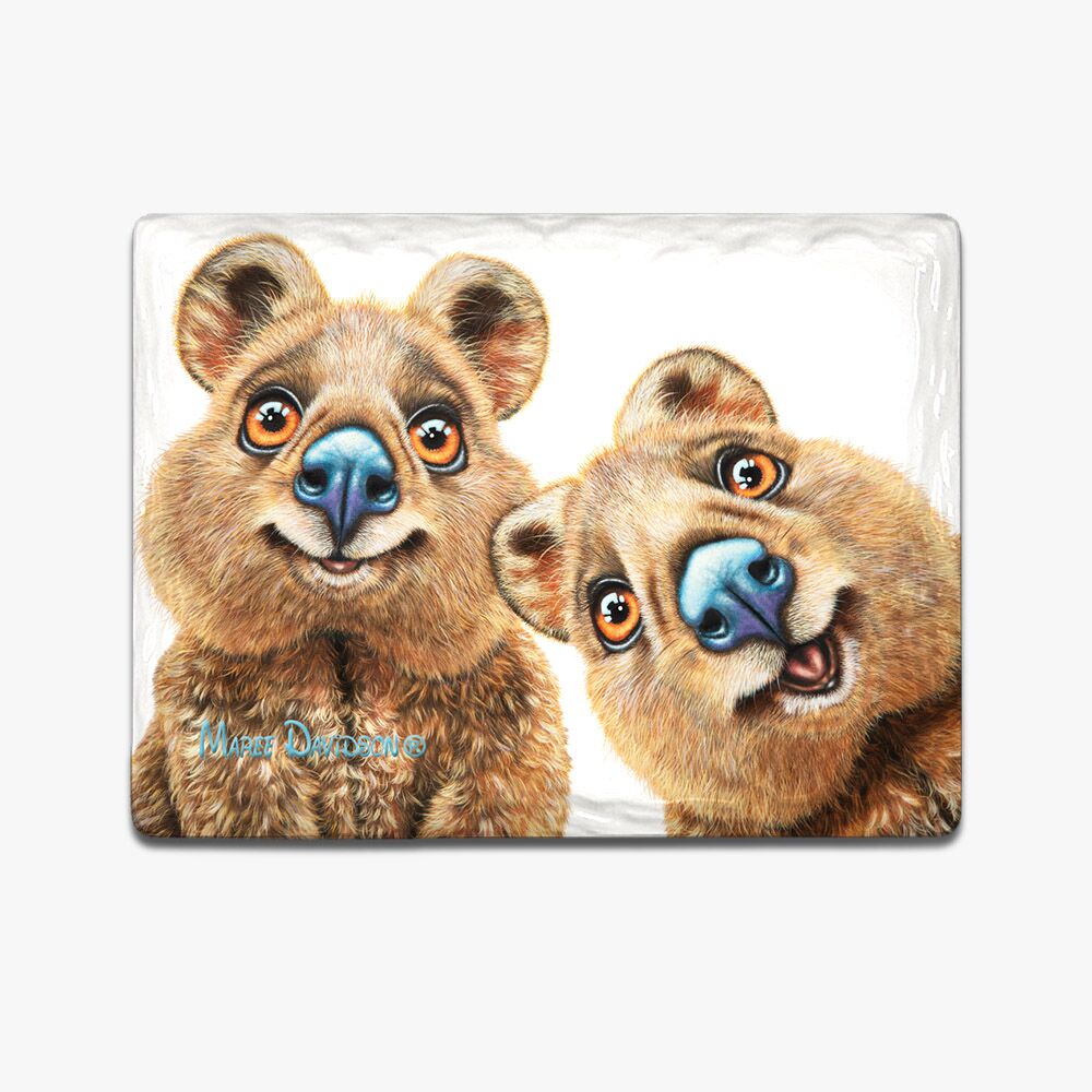 Meet the Quokkas - Ceramic Magnets - Image 1