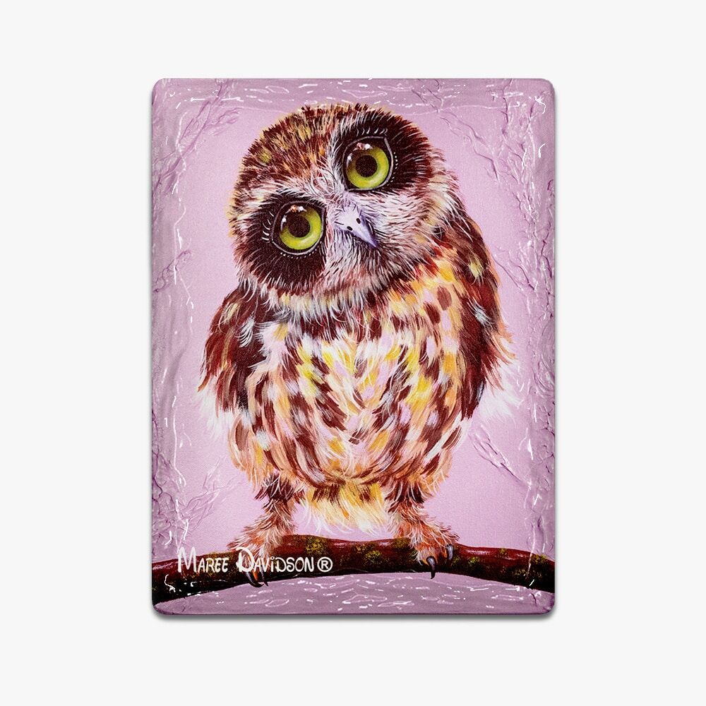 Make Room for me the Owl - Ceramic Magnets - Image 1