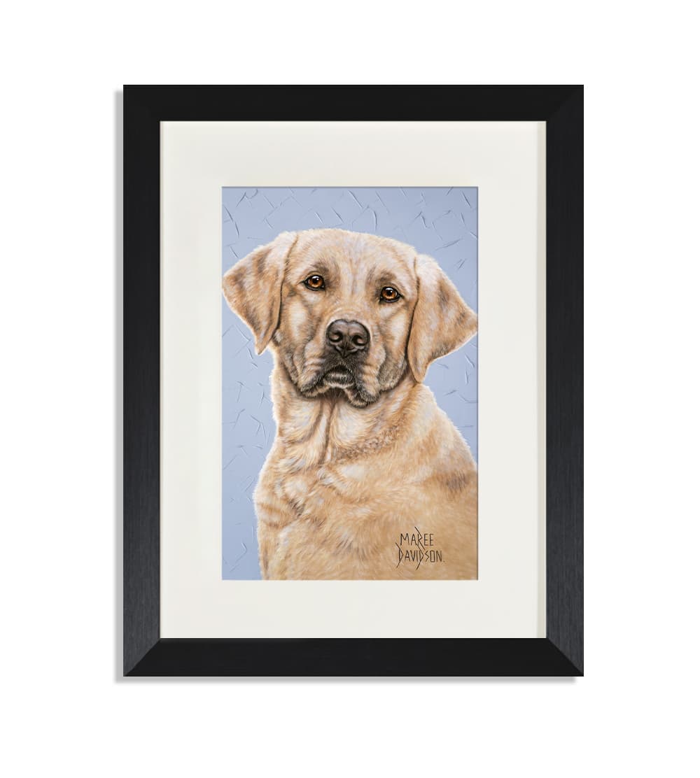 Mason the Golden Labrador - Print - Image 1