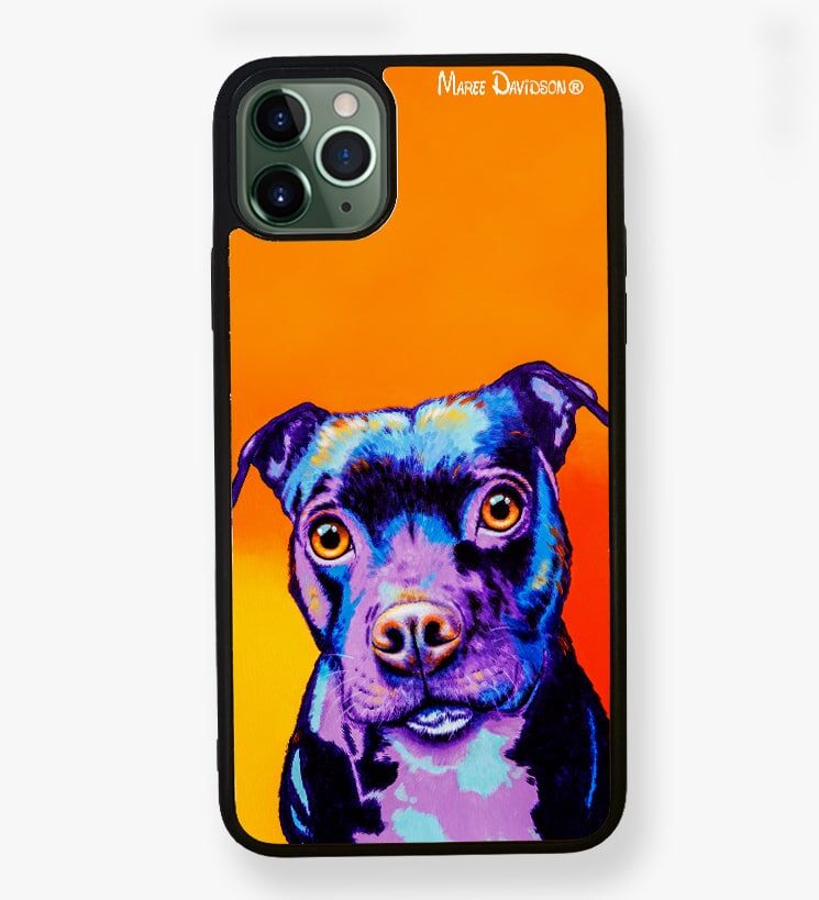 Missy the Baby Staffy Dog - iphone Case Cover - Image 1