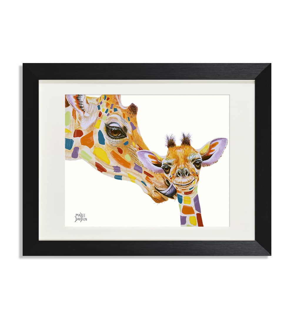My Mum the Giraffes - Print - Image 1
