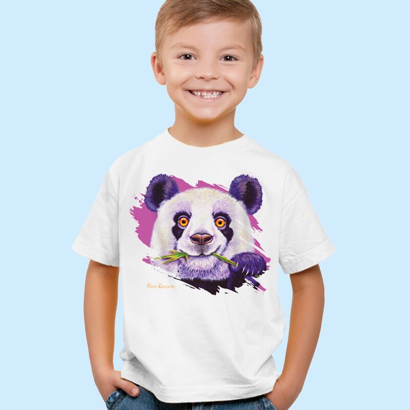 Ping the Panda - Kids T-Shirts - Image 1