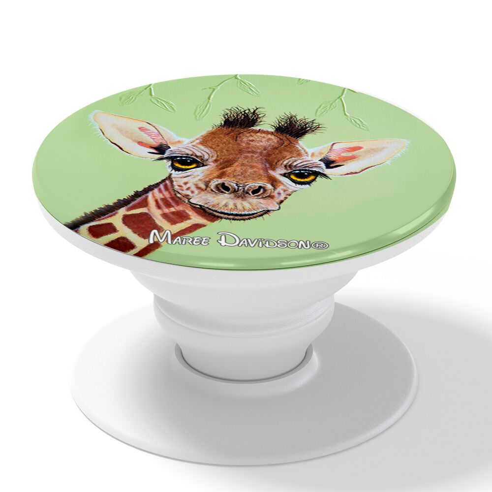 Raaf the Giraffe - Phone Finger Grip - Image 1