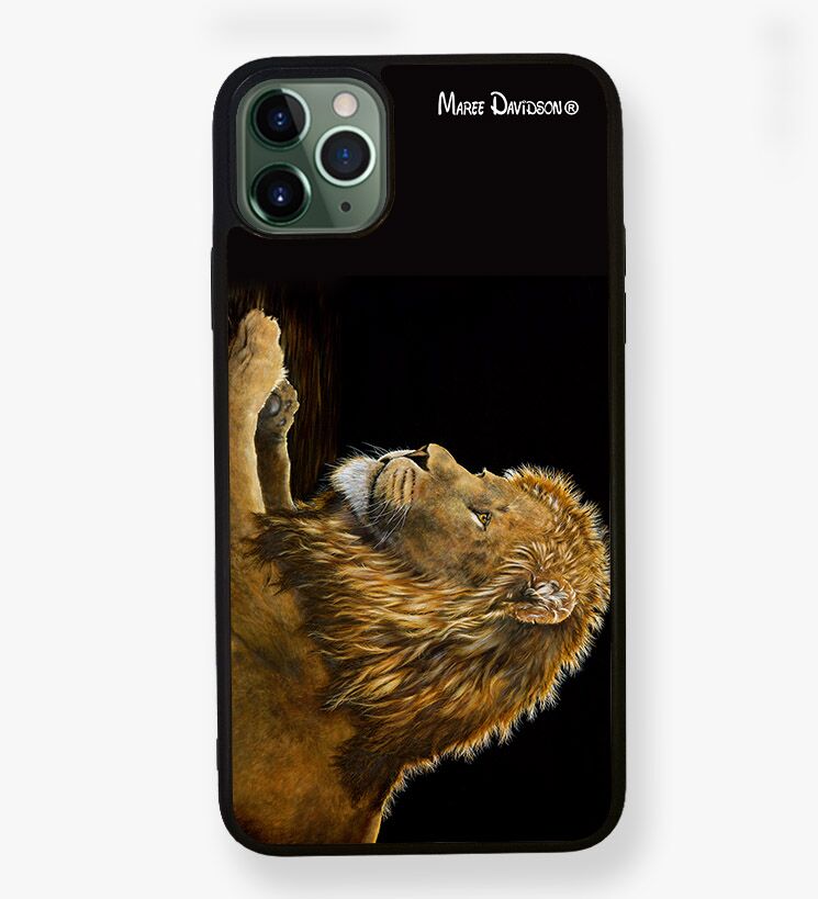 Reflections the Lion - iPhone Case - Image 1
