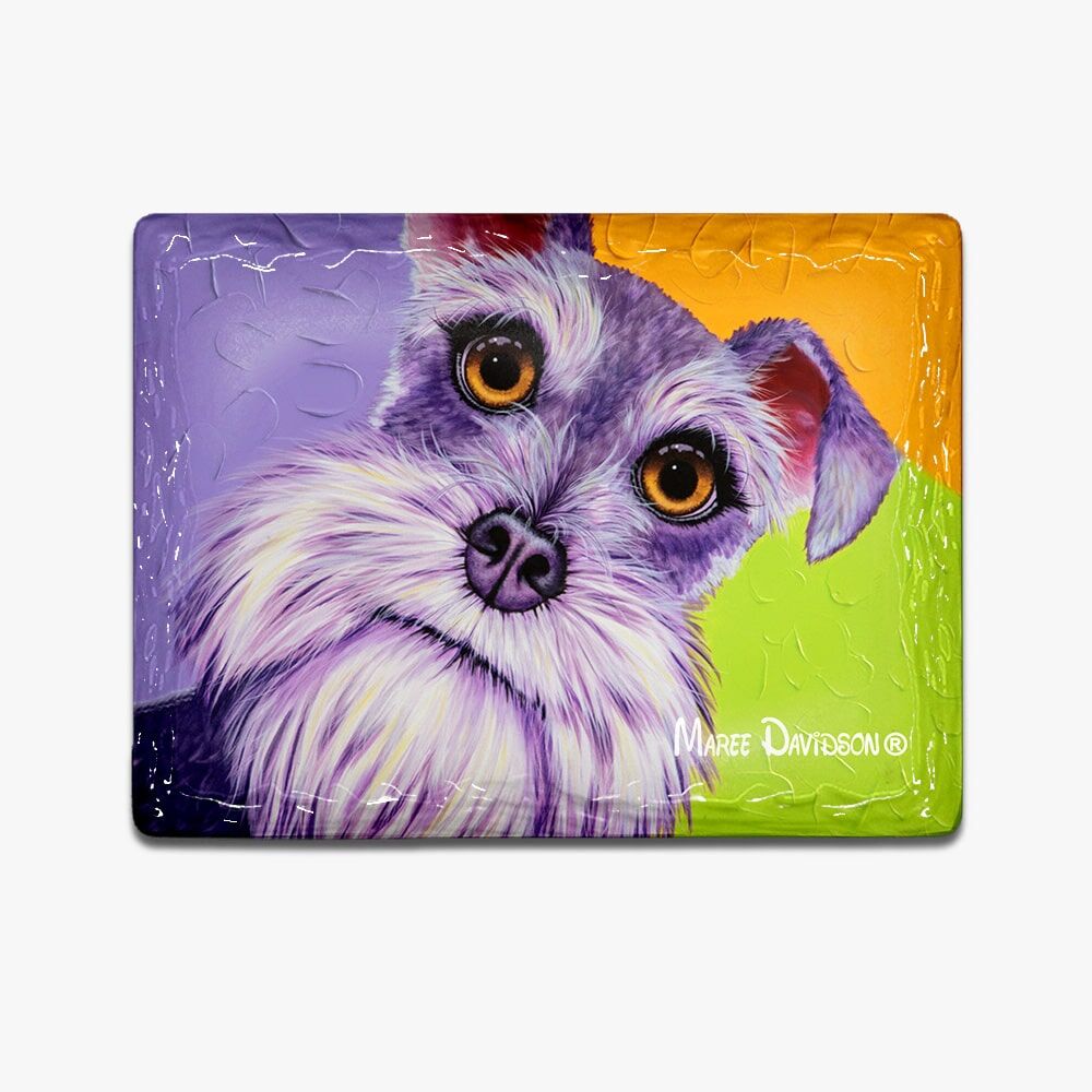 Harry the Schnauzer Dog - Ceramic Magnets - Image 1
