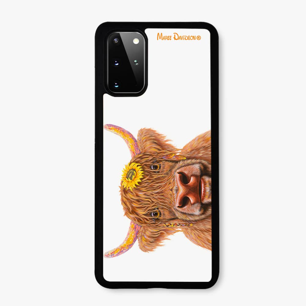 Shazza the Highland Cow - Samsung Case Cover - Image 1