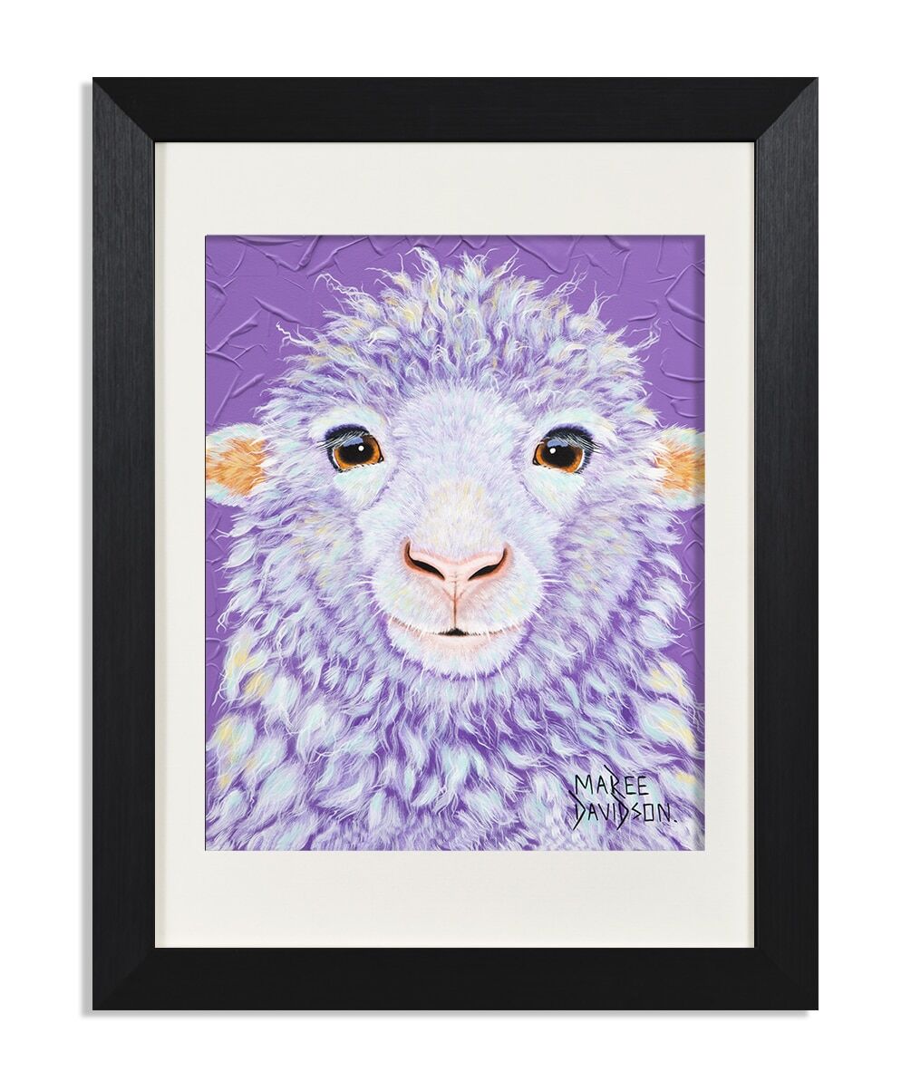 Shaggy-Maree-Davidson-Art.jpg Shaggy the Sheep - Print - Image 1