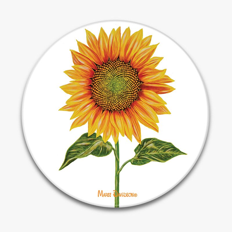 Sunflower - Ceramic Trivet - Image 1
