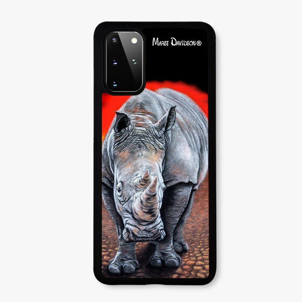 Sunset Rhino - Samsung Case Cover - Image 1
