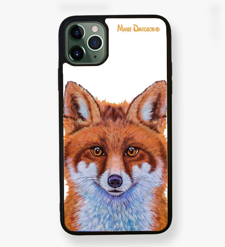 Swift the Little Red Fox - iPhone Case Cover - Image 1