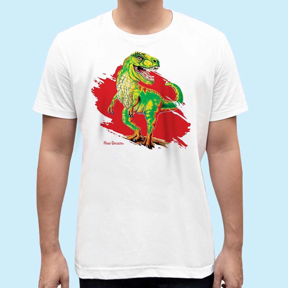 T-Rex the Tyrannosaurus - Unisex T-Shirts - Image 1